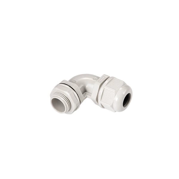 90 Degree Waterproof Ip68 Elbow Nylon Cable Gland