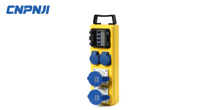 Material and application of industrial socket box