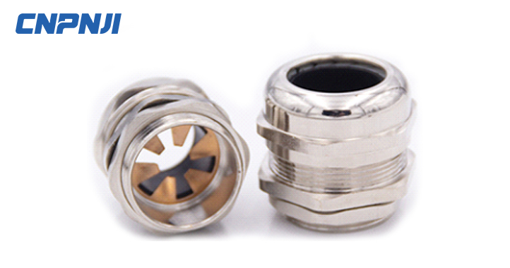 Anti magnetic wave metal cable glands