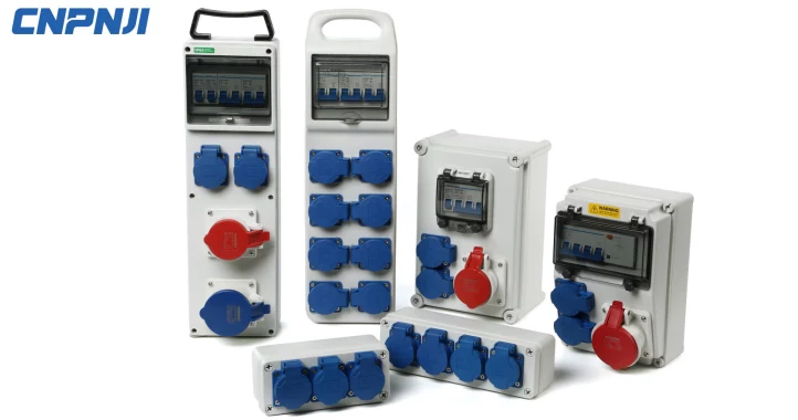 Classification of industrial socket boxes