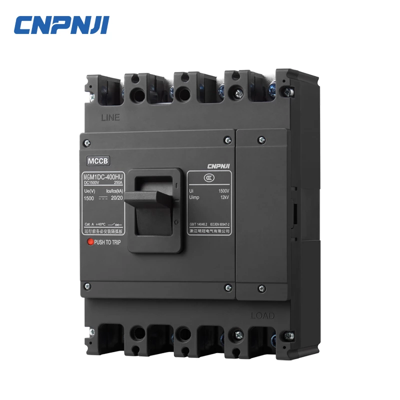 MCCB 1000V/1500V Molded Case Circuit Breaker