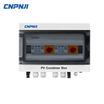 2 string dc 500v 1000v 30a 40a 80a solar pv combiner box