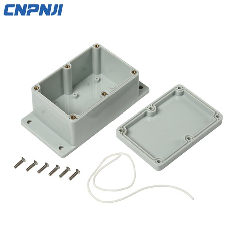 Waterproof Plastic Box Transparent Cover With Ears 115×90×55 Screw Fixation  Electric Enclosures