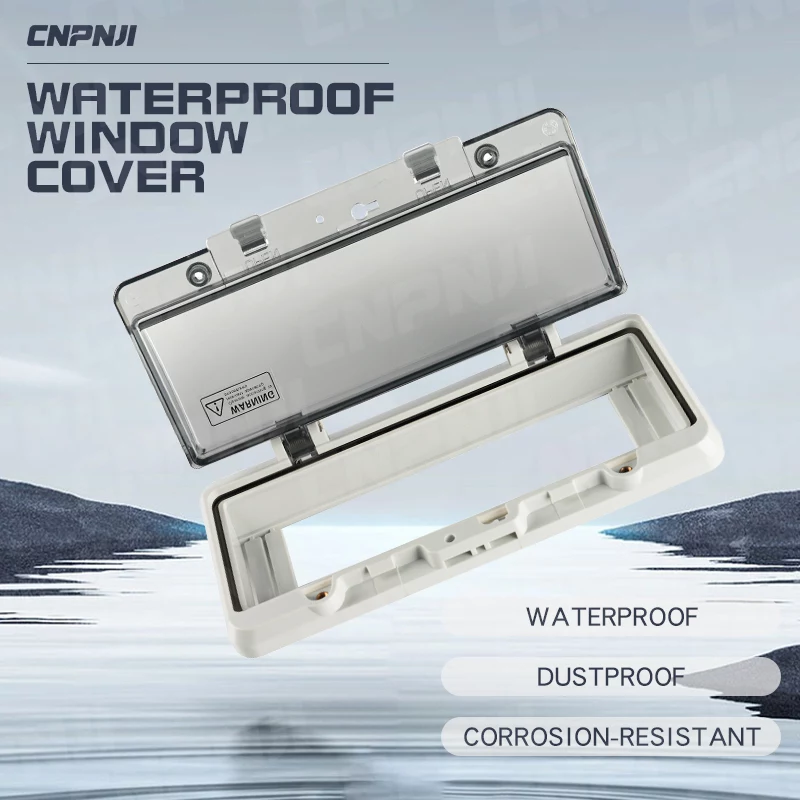 The purpose of transparent window covers