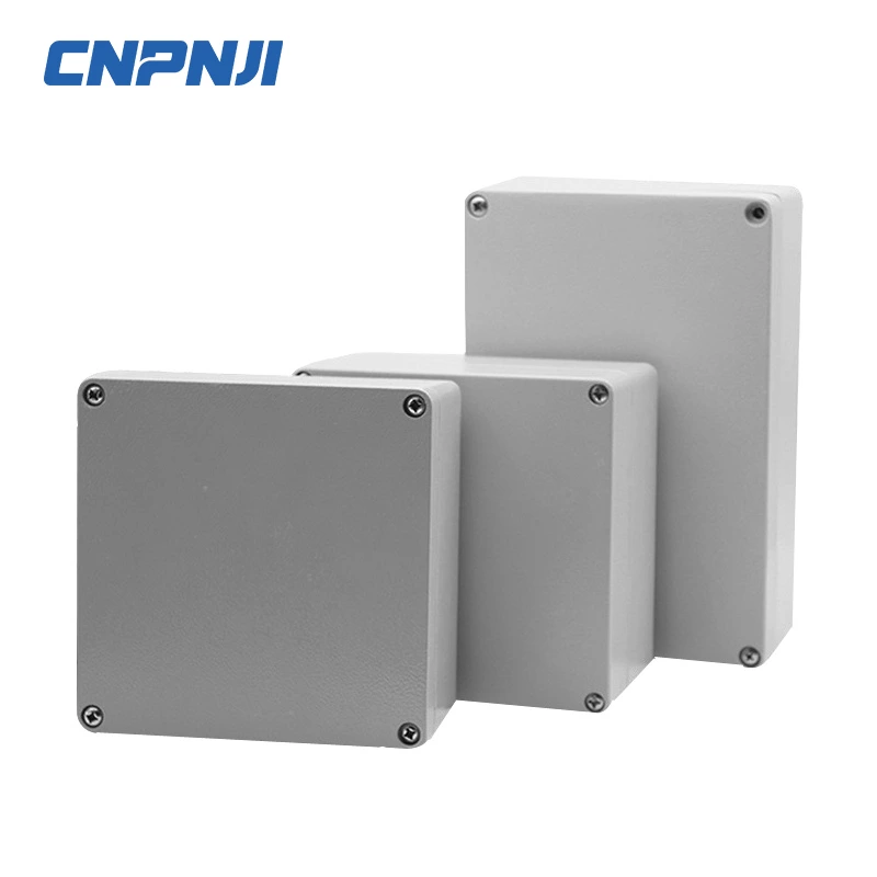 Cast aluminum plastic waterproof box