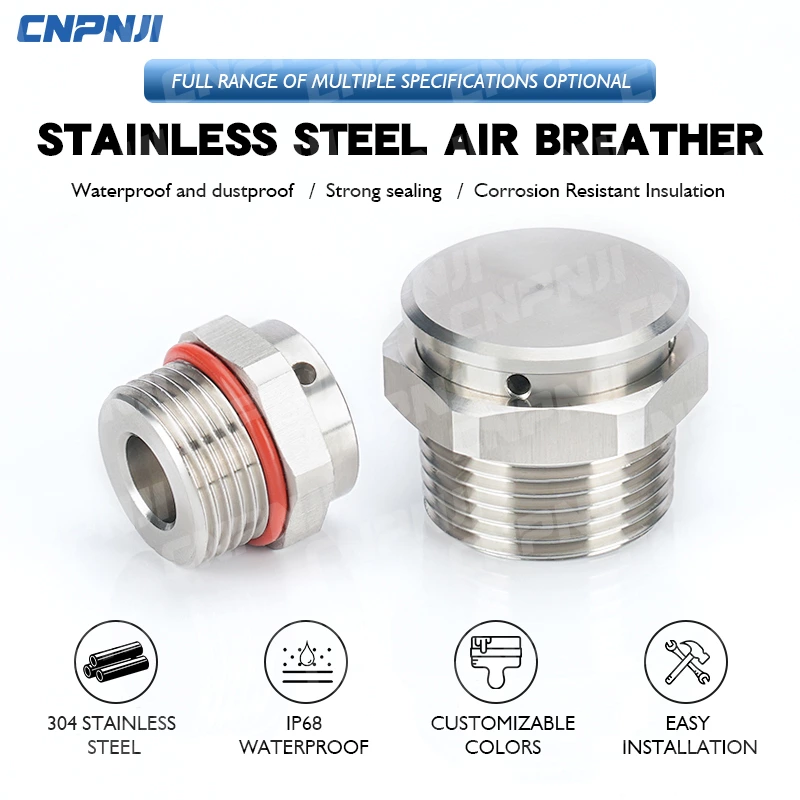 Stainless steel ventilation valve function