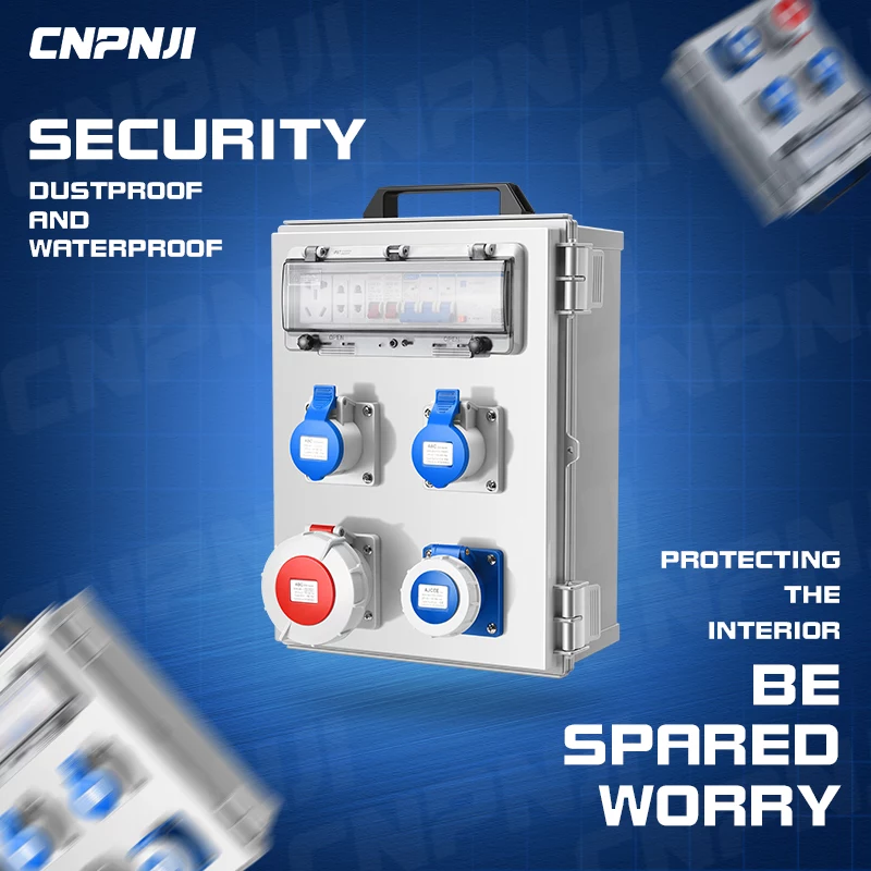Waterproof distribution box function