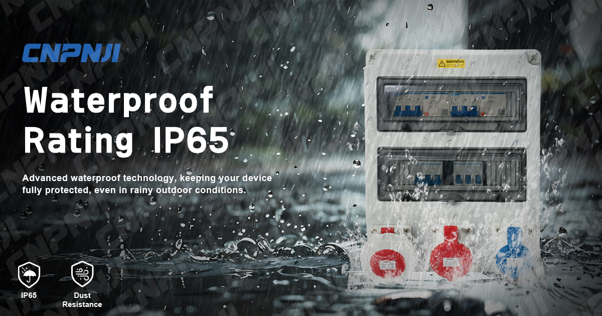 Waterproof Rating IP65 of Socket Boxes